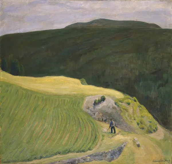 Petter i landskapet [Maleri]