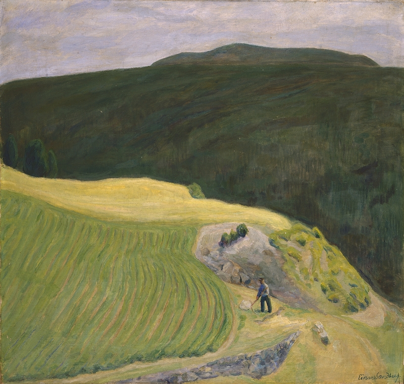 Petter i landskapet [Maleri]