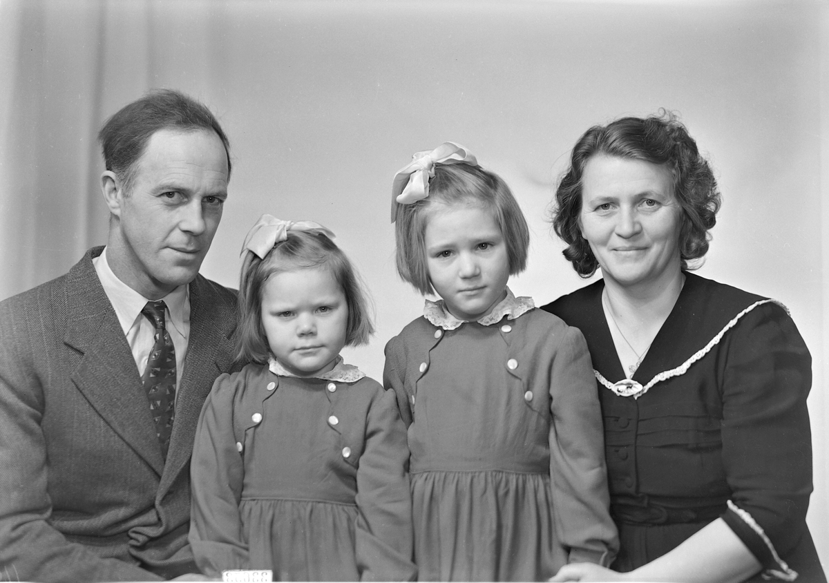 Bjarne Olsen med familie
