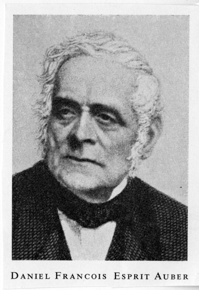 Auber, Daniel François Esprit (1782 - 1871)
