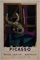 Picasso - Musée Cantini [Utstillingsplakat]