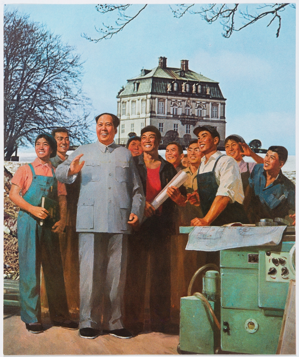 Mao i København [Collage] - Kode / DigitaltMuseum