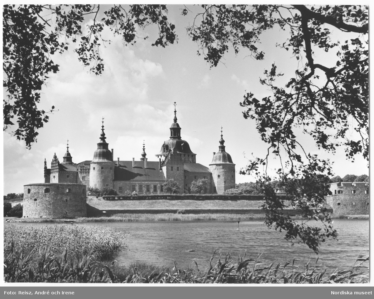 Småland. Kalmar slott från 1100-talet slut.