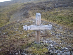 Hansine Nilsen Furfjords grav i Skansbukta.