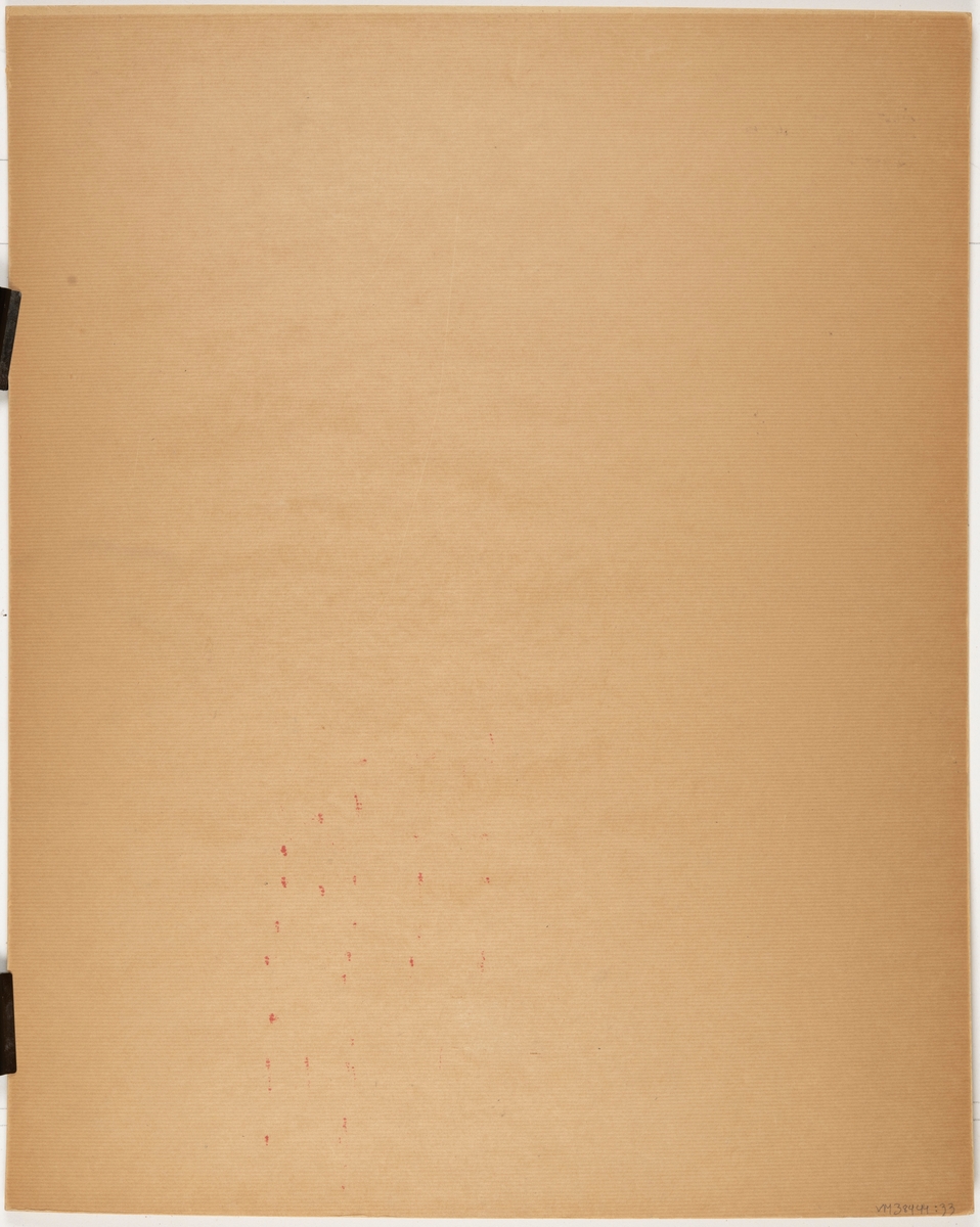 Sida ur den tecknad serien om läkaren Sinuhe som på ålderns höst berättar om sitt liv. 
Varje sida är uppbyggd av 6-8 bildrutor med teckningar i svart och vitt (förutom de tre första delarna som är kolorerade). Sidorna inleds med en kort sammanfattande text. Rutorna är mycket detaljerade. Texten är skriven direkt på pappret.