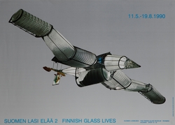 "Hallanvaara" Finnish Glass Lives [Utstillingsplakat]