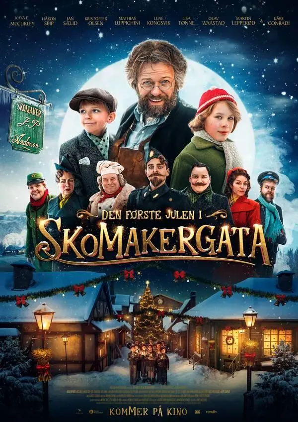 Filmplakat Den første jul eni skomakergata