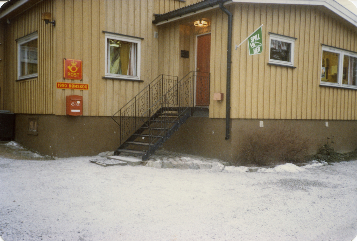 Rømskog postkontor.