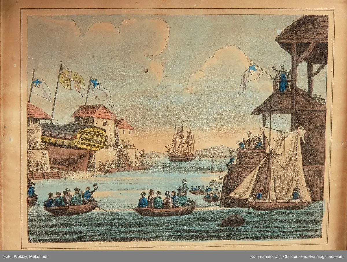 "Launch af 1774", London 1832