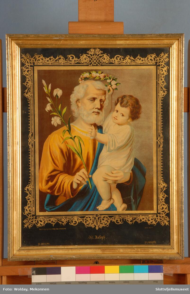 St. Josef og Jesusbarnet