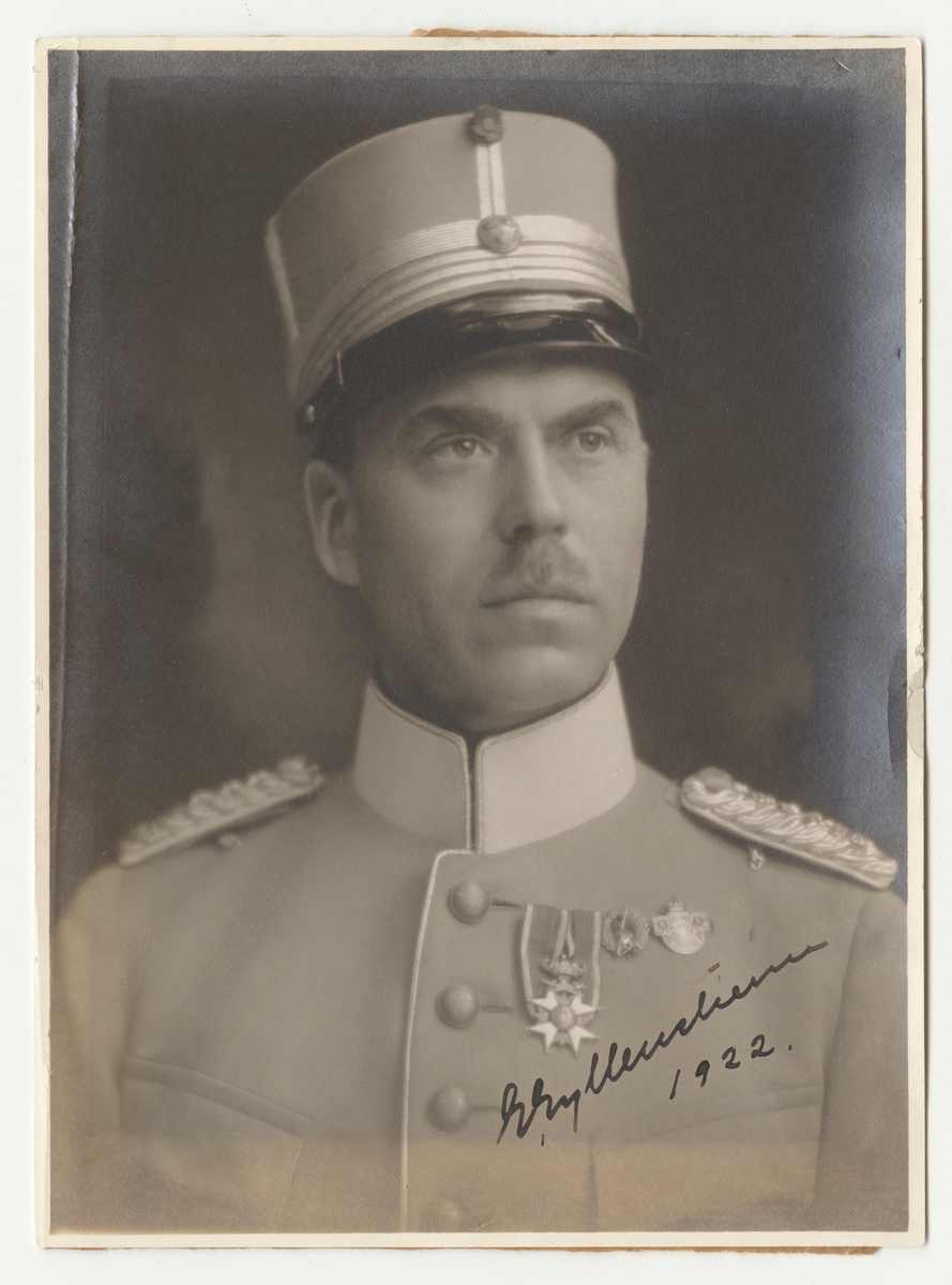 Porträtt av Göran Gyllenstierna, överste vid Livregementet till häst K 1.
