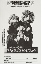 Trollteater (1971 Riksteatret/Dukketeaterverkstedet) [papirk