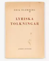Blomberg, E.: Lyriska tolkningar: tredje samlingen