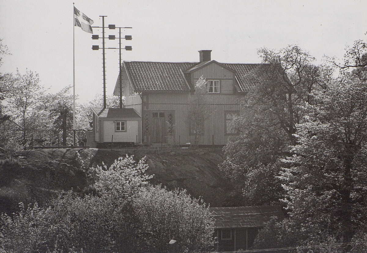 Furusund Optisk telegraf. Pressvisningen 1964. Exteriör.