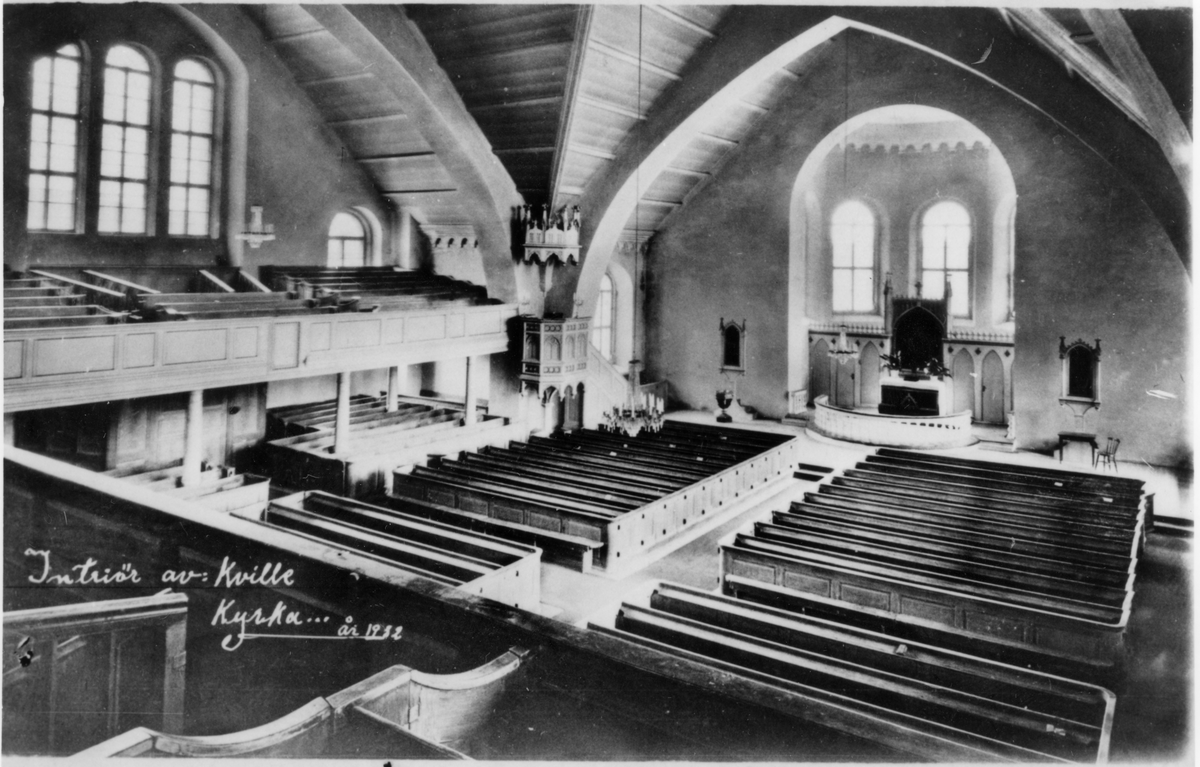 Kville kyrka år 1932