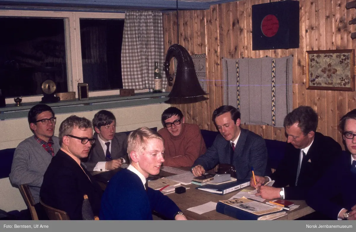 Forberedende møte før stiftelsen av Norsk Jernbaneklubb