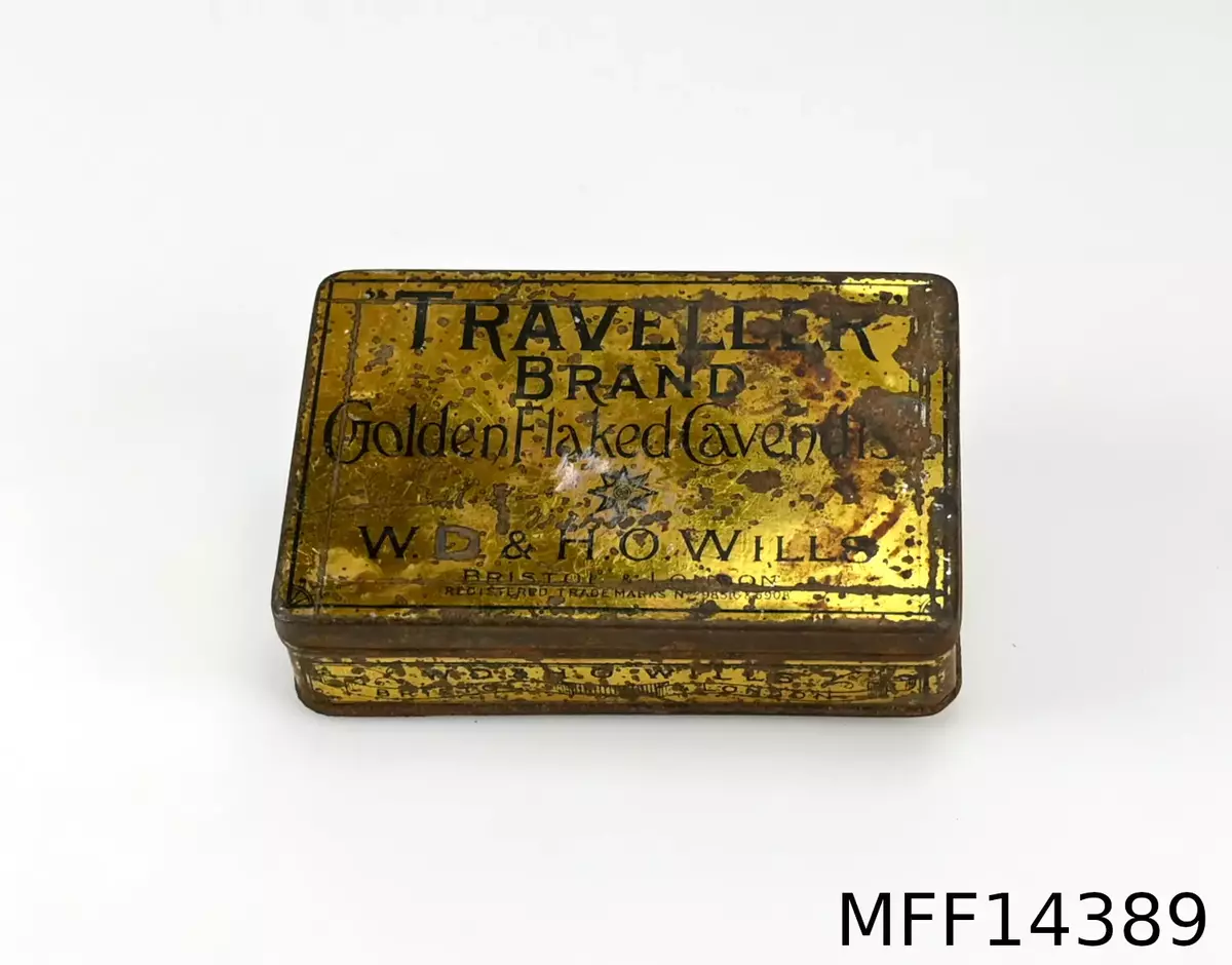 Traveller brand Golden Flaked Cavendish W.D & H.O Wills.