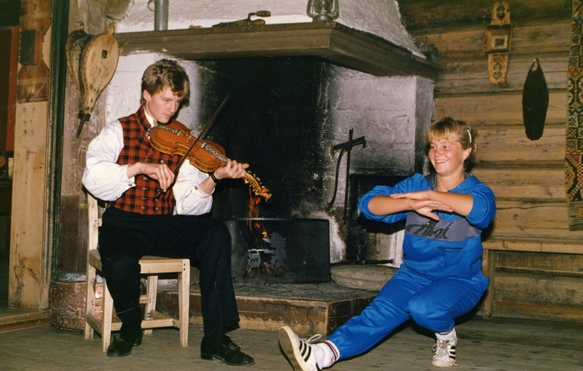 Folkemusikkprogram Valdres Folkemuseum i 1985