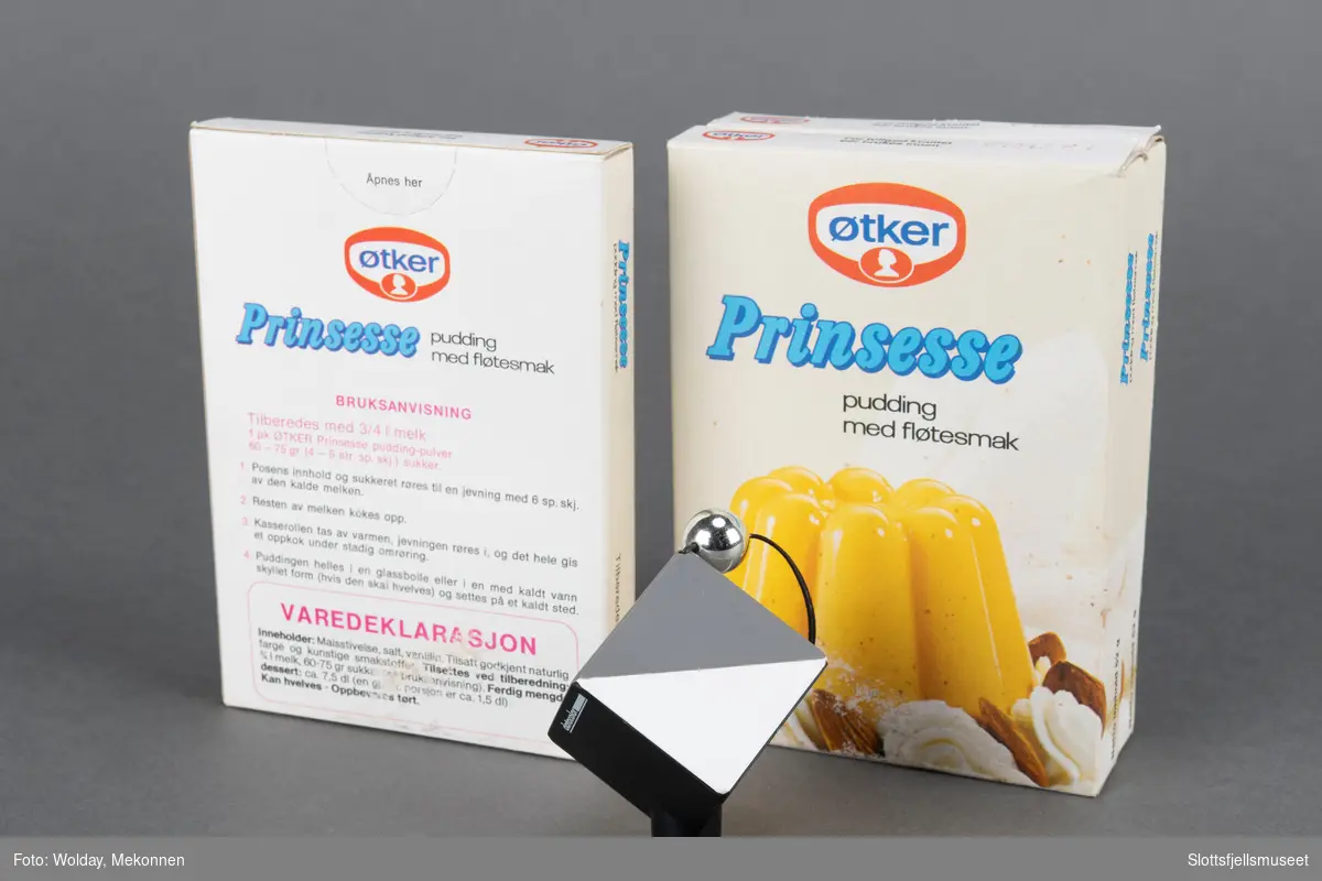 Prinsesse pudding, pakke med pulver