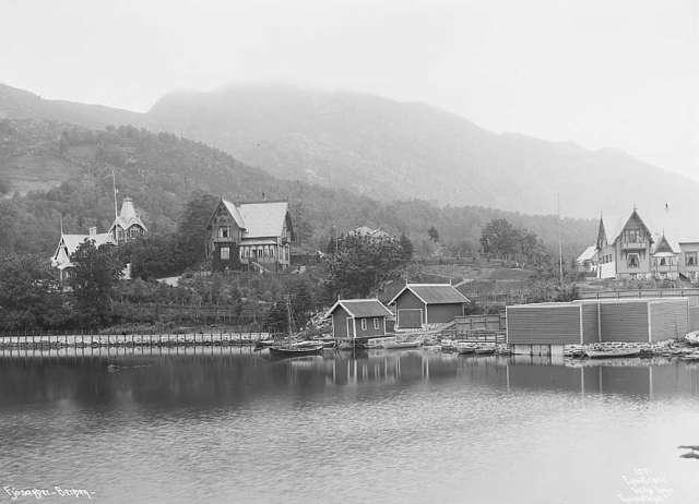 Prot: Bergen - Fra Fjøsanger 25. Juli 1902
