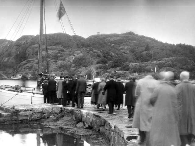 Prot: Sørlandet, Krags begravelse