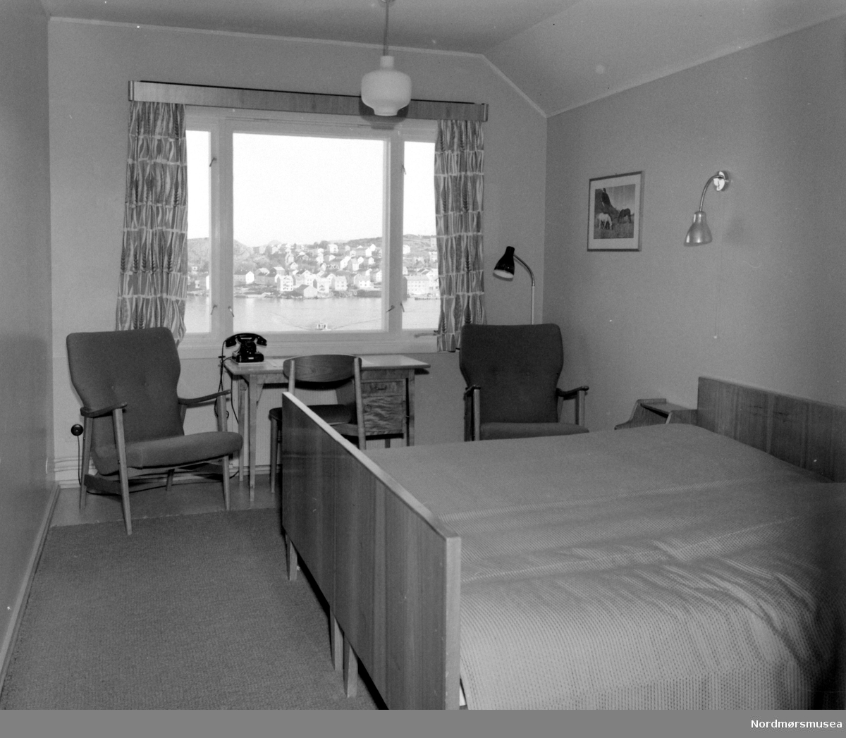 Interiør fra Fosna hotell på Kirklandet i Kristiansund. Fotograf er Nils Williams.