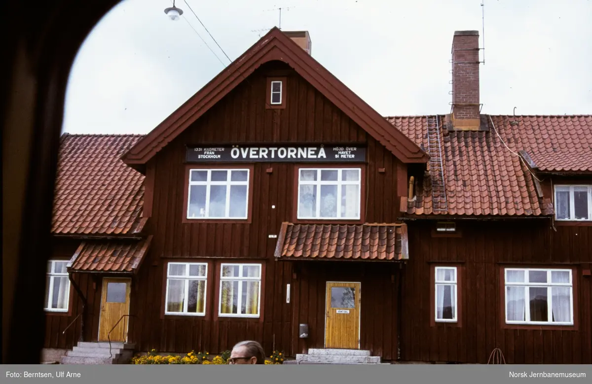 Övertorneå stasjon i Sverige