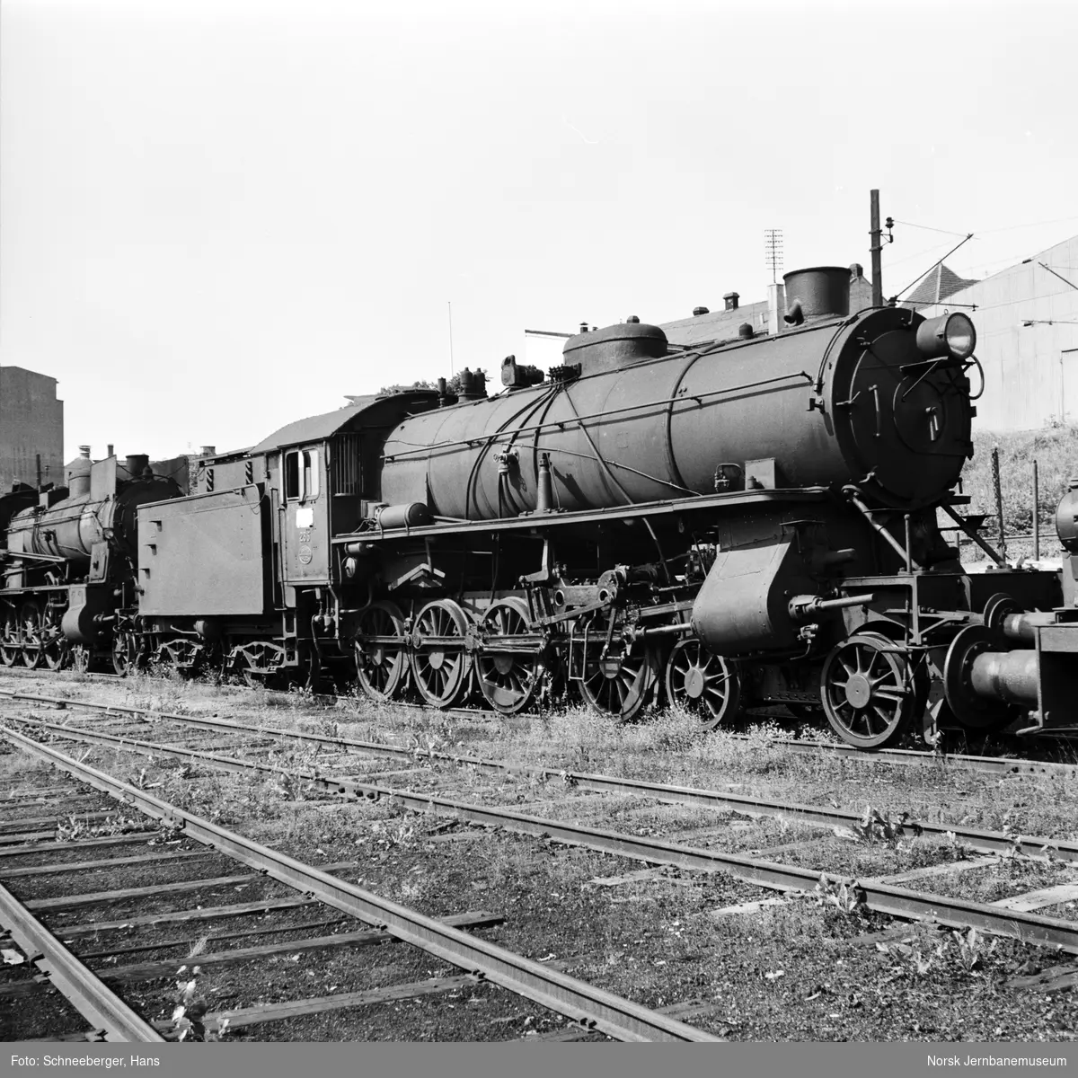 Damplokomotiv type 31a nr. 285 i Lodalen i Oslo