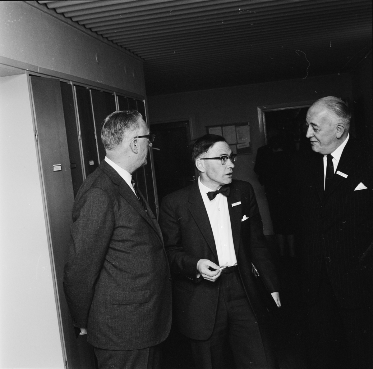 "Öron, näsa och hals symposium ", Uppsala maj 1963