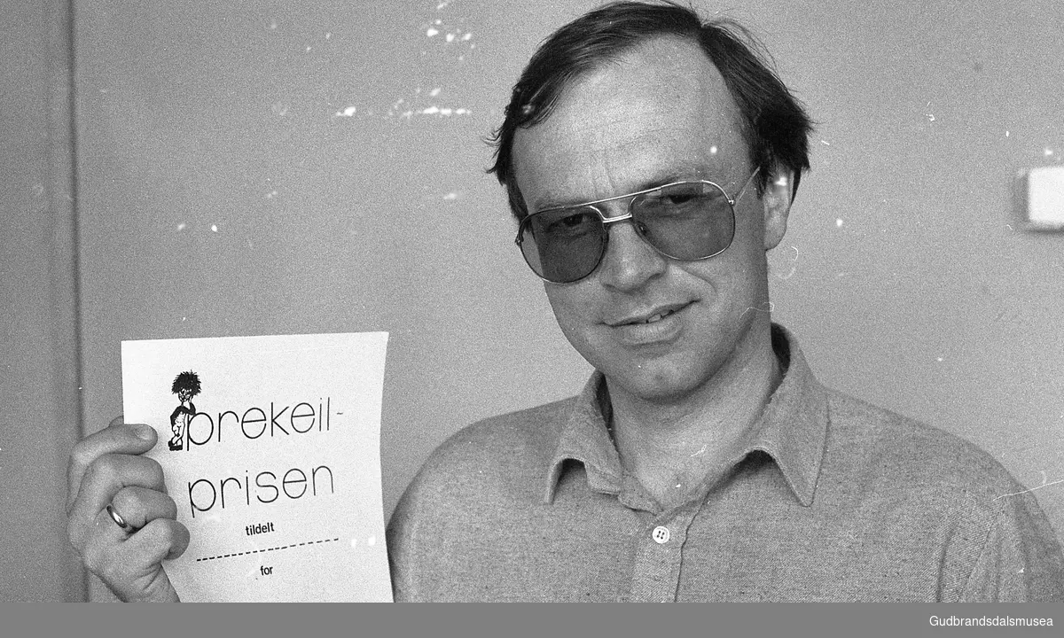 Prekeil'n, skuleavis Vågå ungdomsskule, ca 1985.
Mathias Øvsteng.