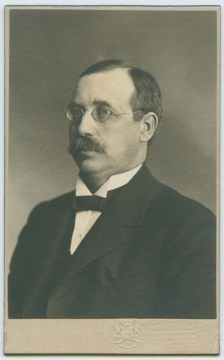 Porträtt på Knut von Matern.