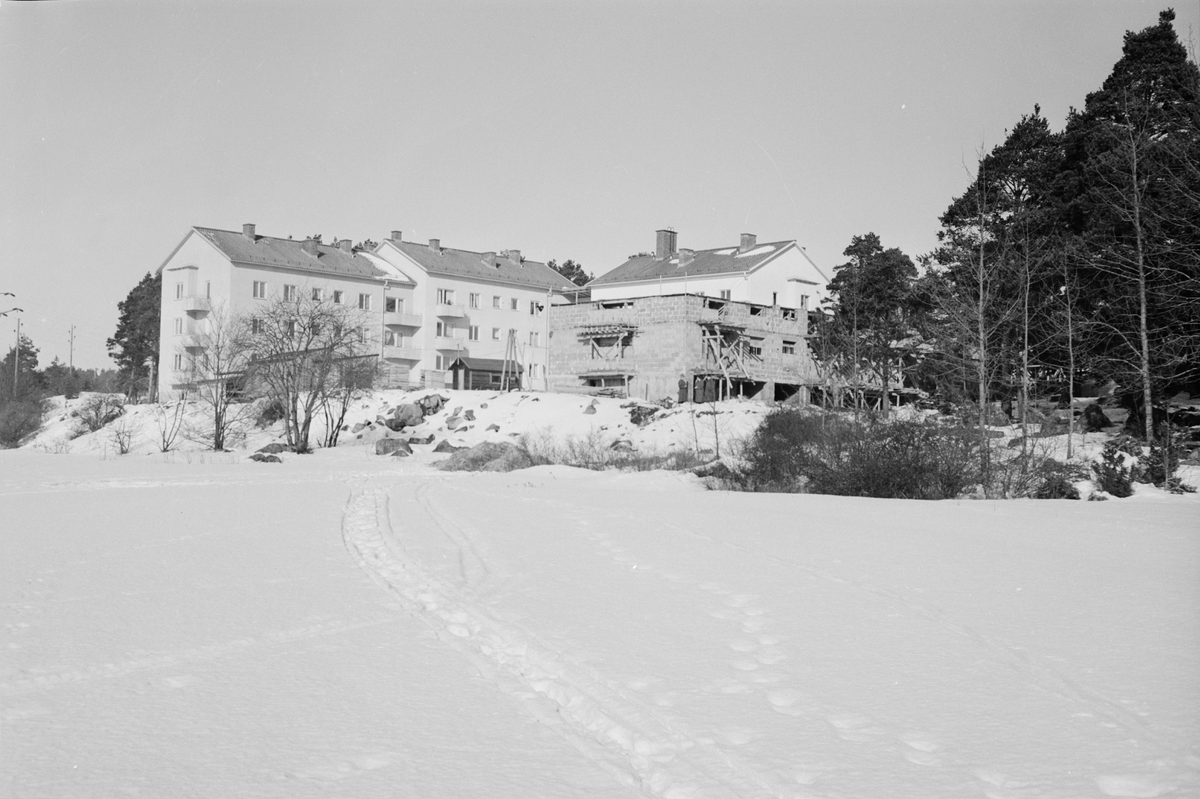Bostadsområde, Enköping, 1953