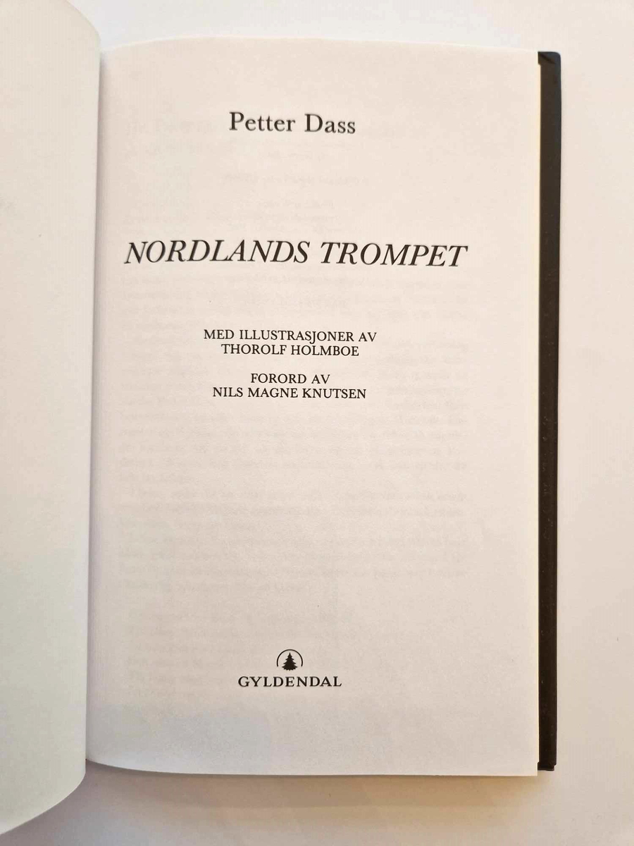 Petter Dass' Nodlands Trompet med illustrasjoner av Thorolf Holmboe