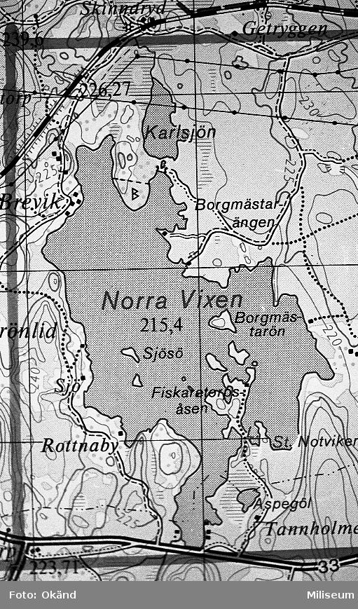 Karta Norra Vixen.