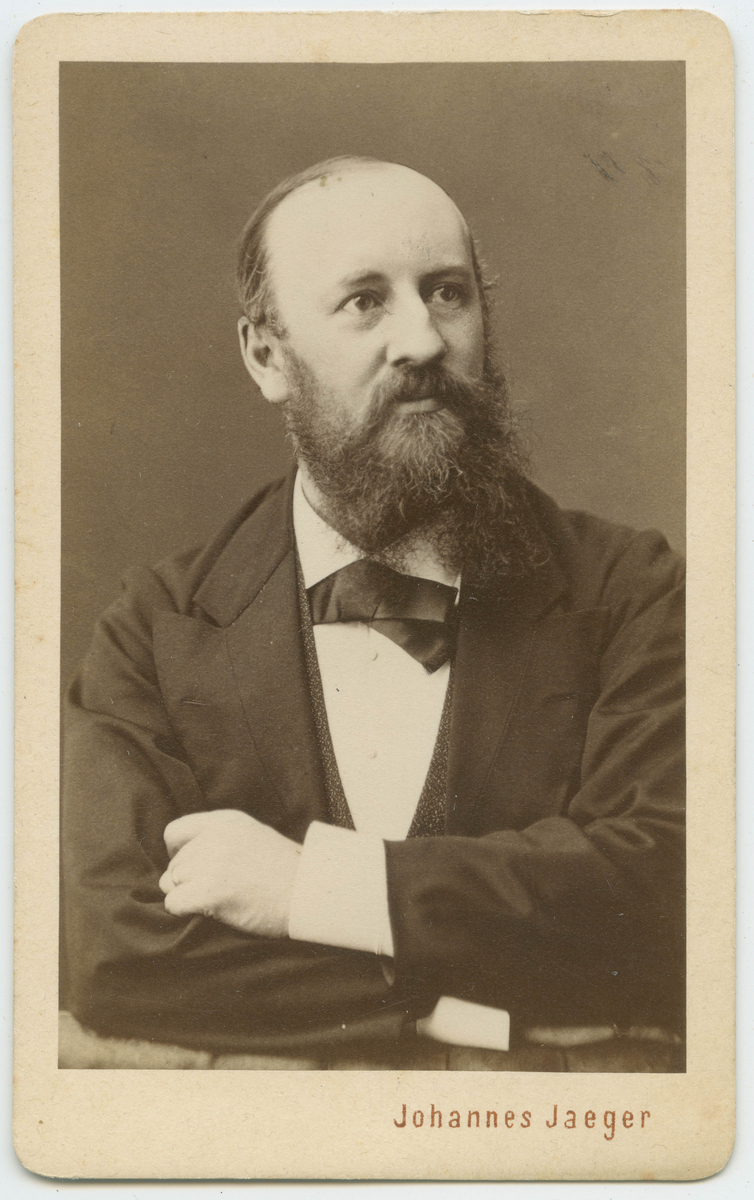 Porträtt på Nyrén J Aug. år 1878.