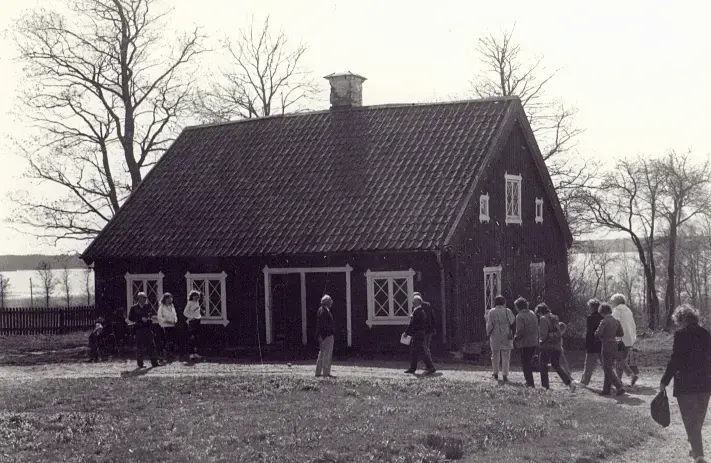 Vårutflykt 1984. Hembygdsmuseet i Rånäs.