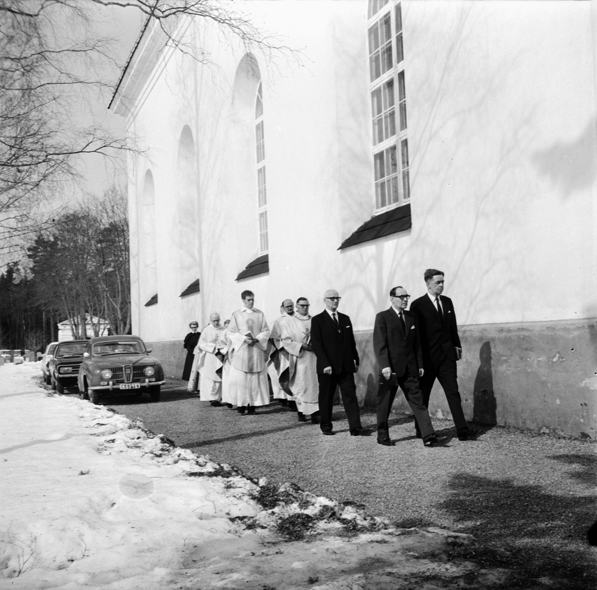 Nya kyrkoherden i Söderfors, Uppland 1970