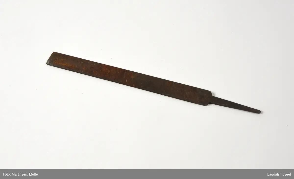 Fil av jern brukt til skjerping av slakterkniver og tilsvarende.