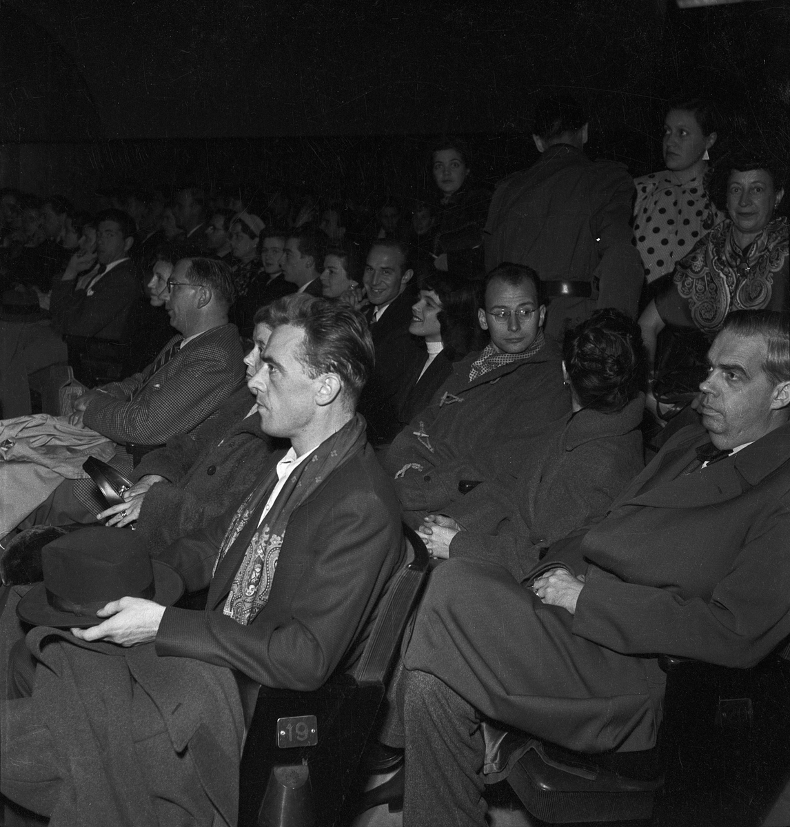 Publik, Röda Kvarn, Uppsala 1953