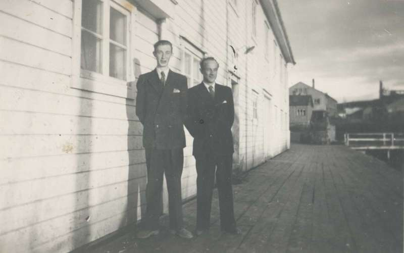 Ivar Lorentzen og Ludvik Jensen, Berlevåg