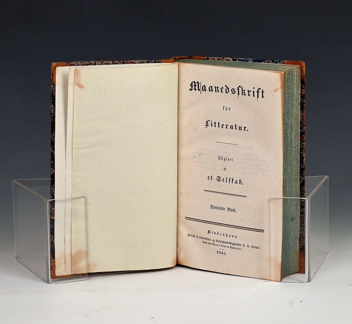 Maanedsskrift for litteratur. Fjortende bind. Kbhv. 1835.