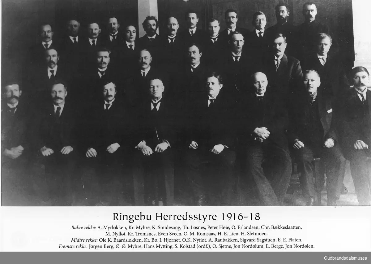 Ringebu Herredsstyre 1919-18