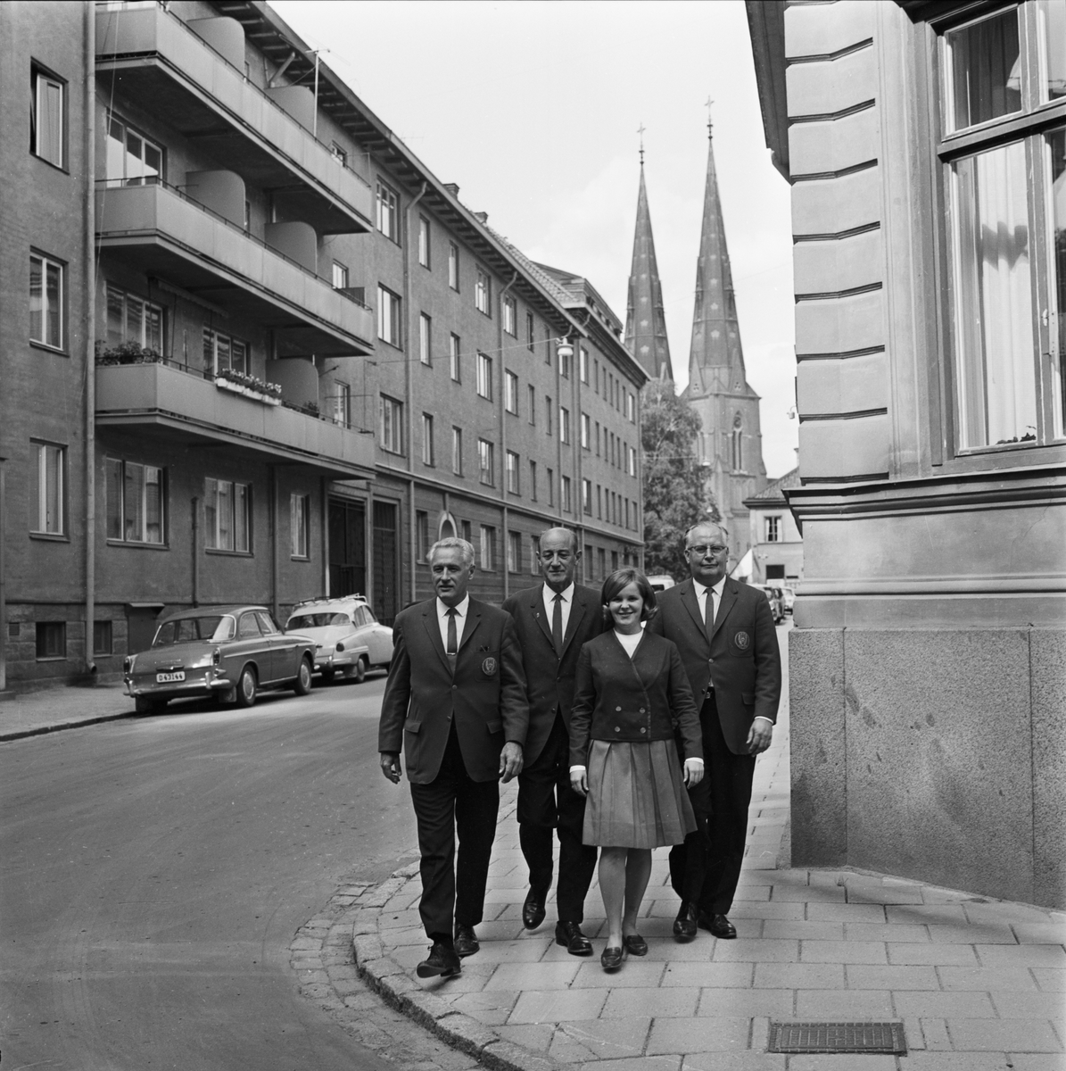 Svea söner sångkör, sångkör från USA på besök, 1965
