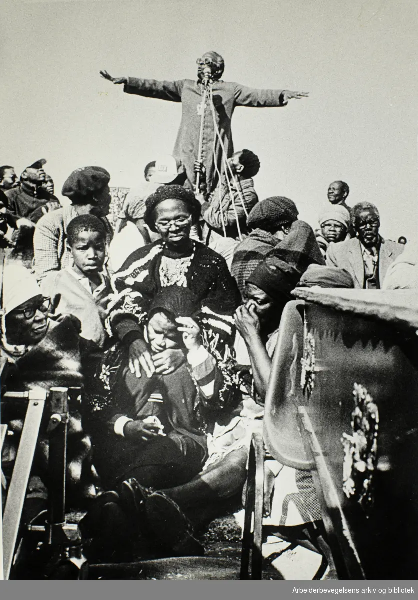 Desmond Tutu (øverst).