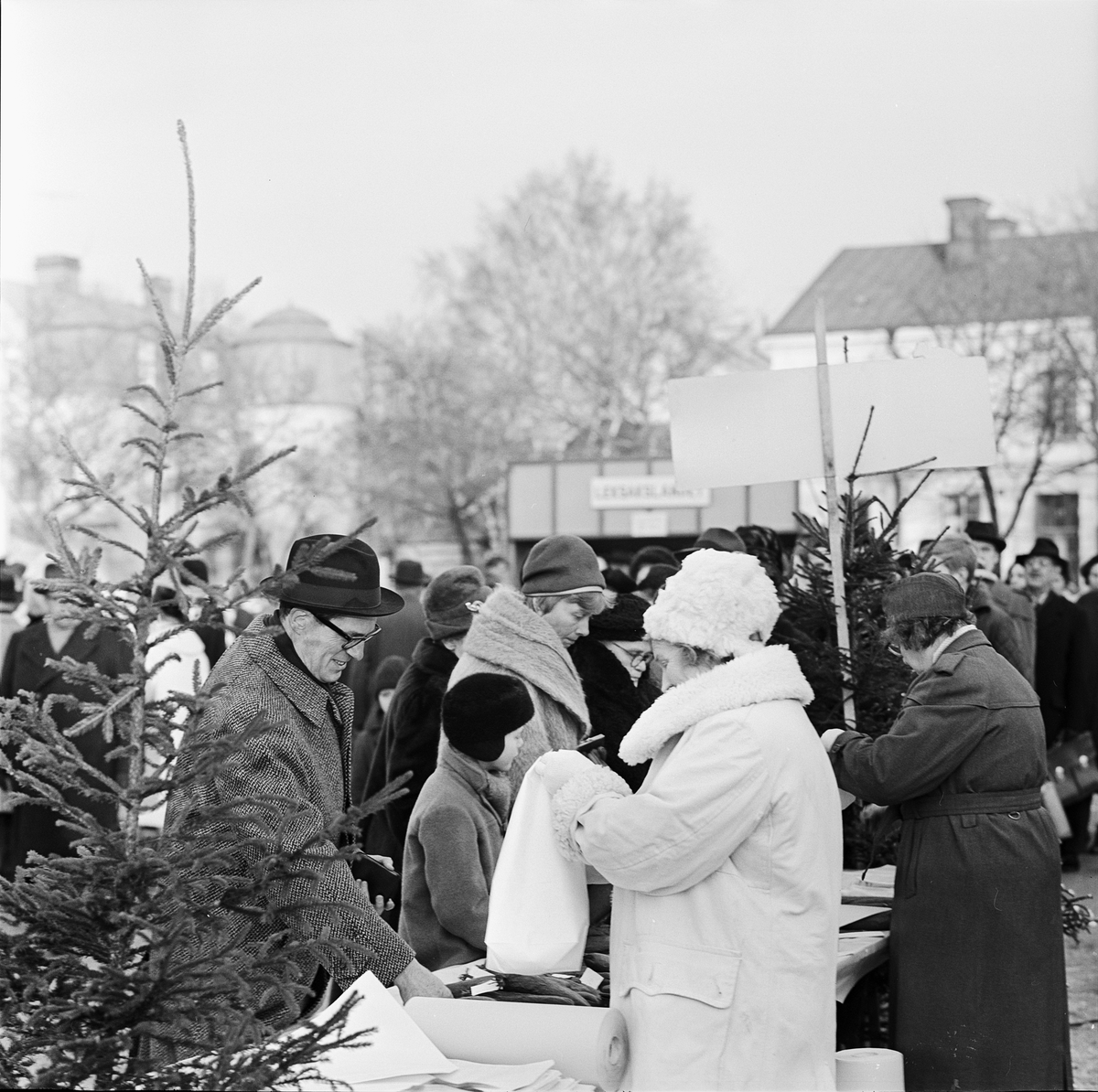 Armélottornas julmarknad, Uppsala 1962
