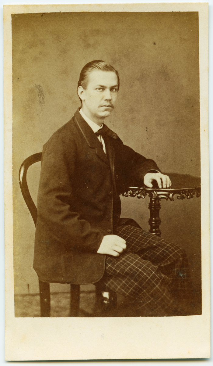 Porträtt på A. W. Rundberg.
