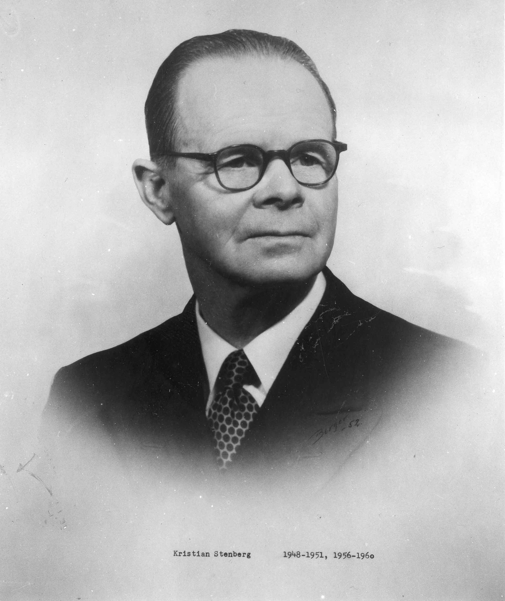 Kristian Stenberg, ordfører i Feiring 1948-51 og 1956-59.