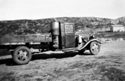 Lastebil med knottfyring 1940/45..Ford modell AA (bl.a. ut f