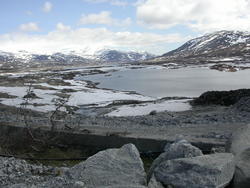 Aursjøen nedtappet 2006.