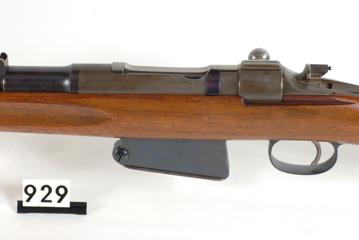Prøvegevær 6,5x55 Jarmann M1884